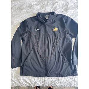 Reebok NHL Anaheim Ducks Windbreaker Jacket Mens XXL